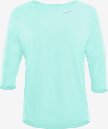 Winshape - Camisa funcionais 'DT111LS' em verde: frente