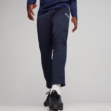 PUMA Slimfit Sporthose 'TeamGoal' in Blau: Vorderseite