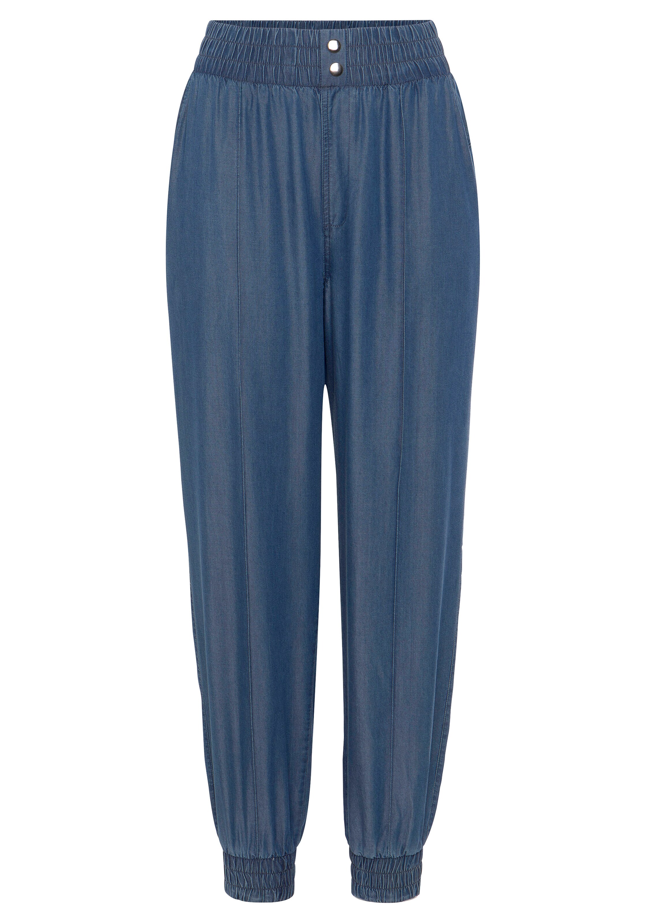 AJC Regular Pants in Blue: front
