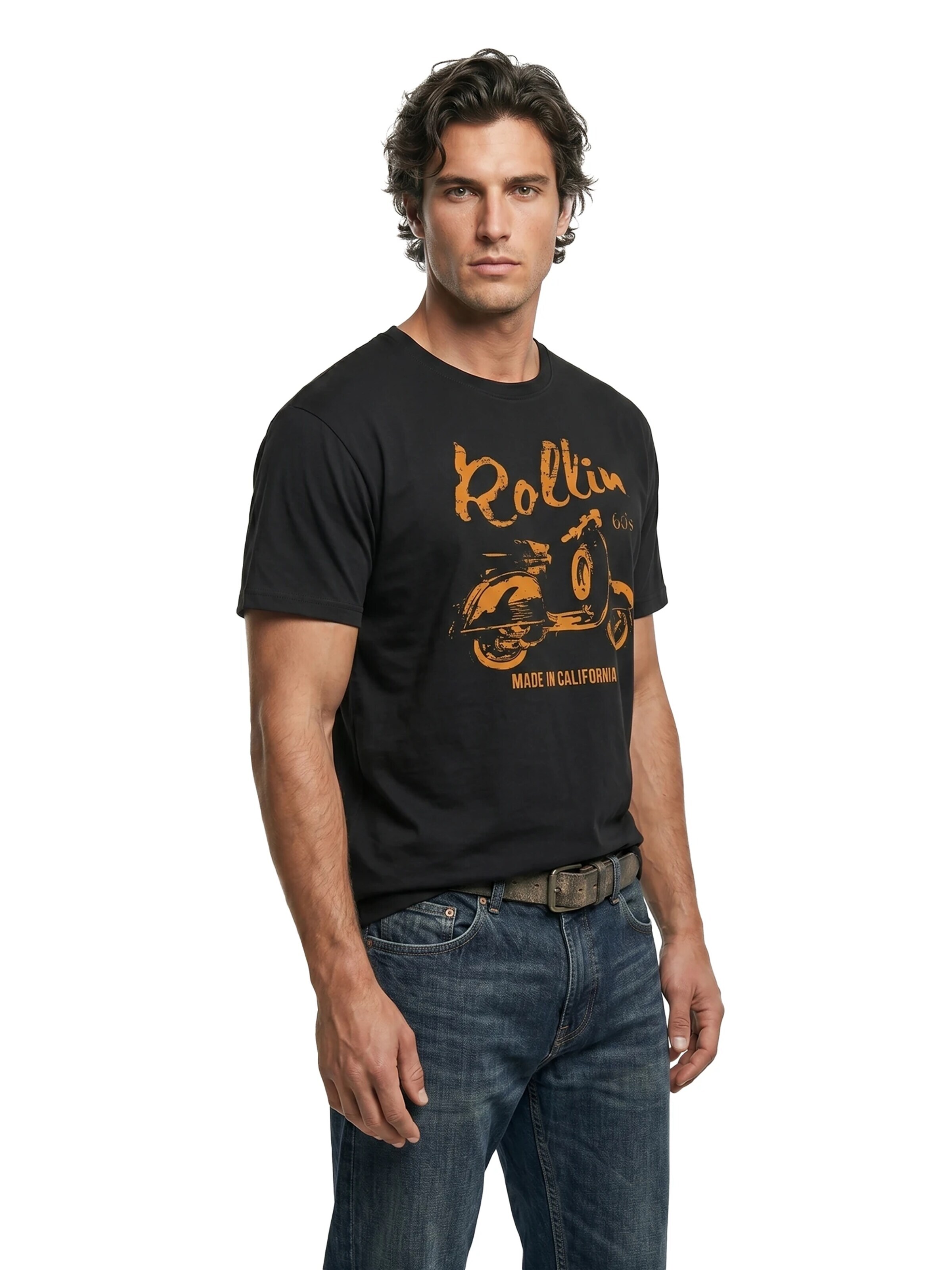 MAKAYA Shirt 'Roller' in Black