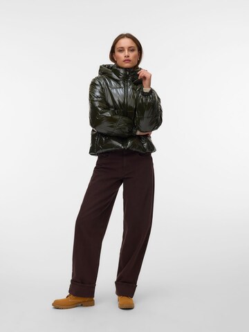 VERO MODA Winter jacket 'VMTrace' in Green: front