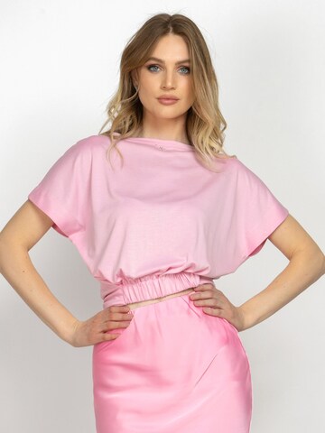 JIORO Top in Roze