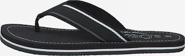 s.Oliver T-bar sandals in Black