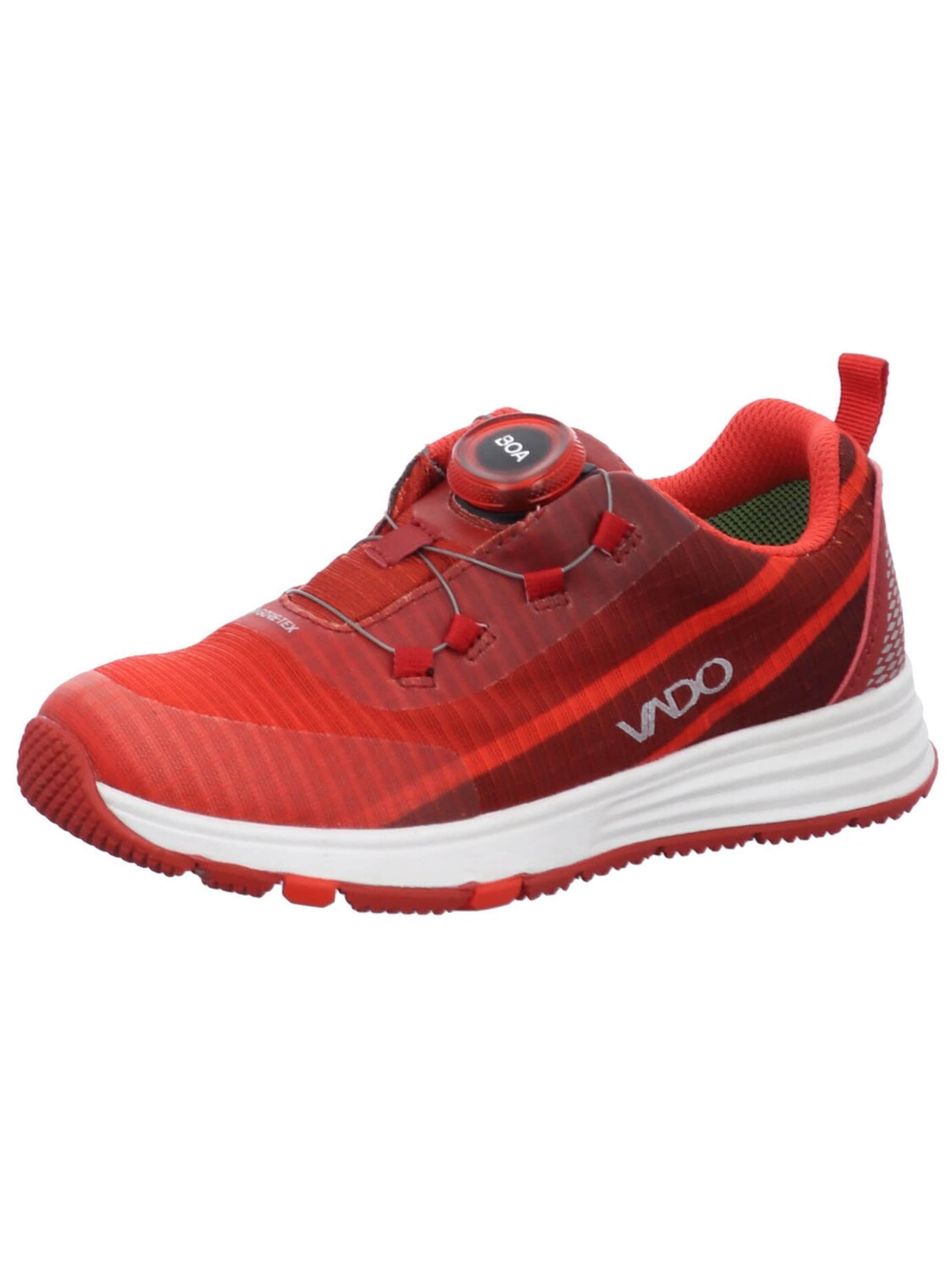 Vado - Zapatillas deportivas 'Sneaker Mädchen 73303-3300 317 Kunststoff (Synthetik) in rot' en rojo: frente