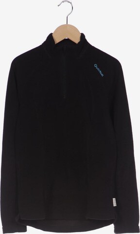 Quechua Sweatshirt & Zip-Up Hoodie in S in Black: front