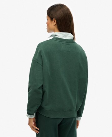 Sweat-shirt Superdry & Co en vert
