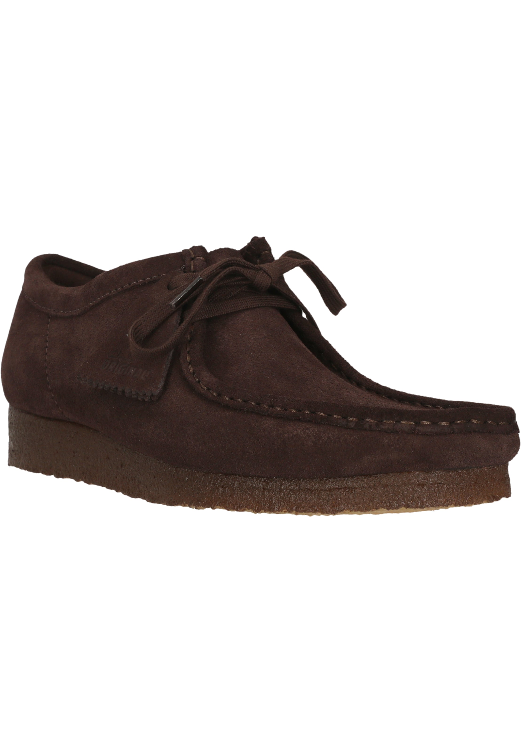 CLARKS Moccasin 'Wallabee' in Brown