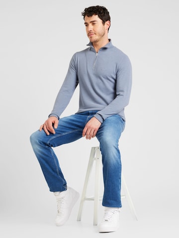 DENHAM Sweater 'ROGER' in Blue