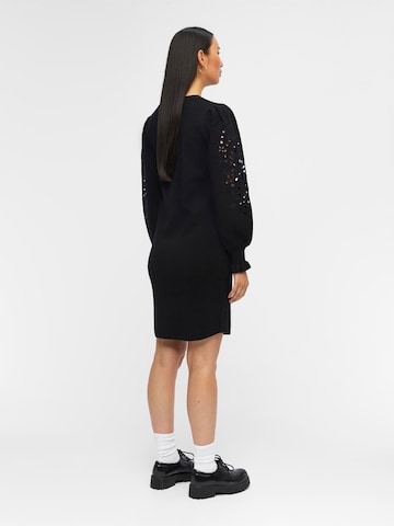 OBJECT Knitted dress 'Reynard' in Black