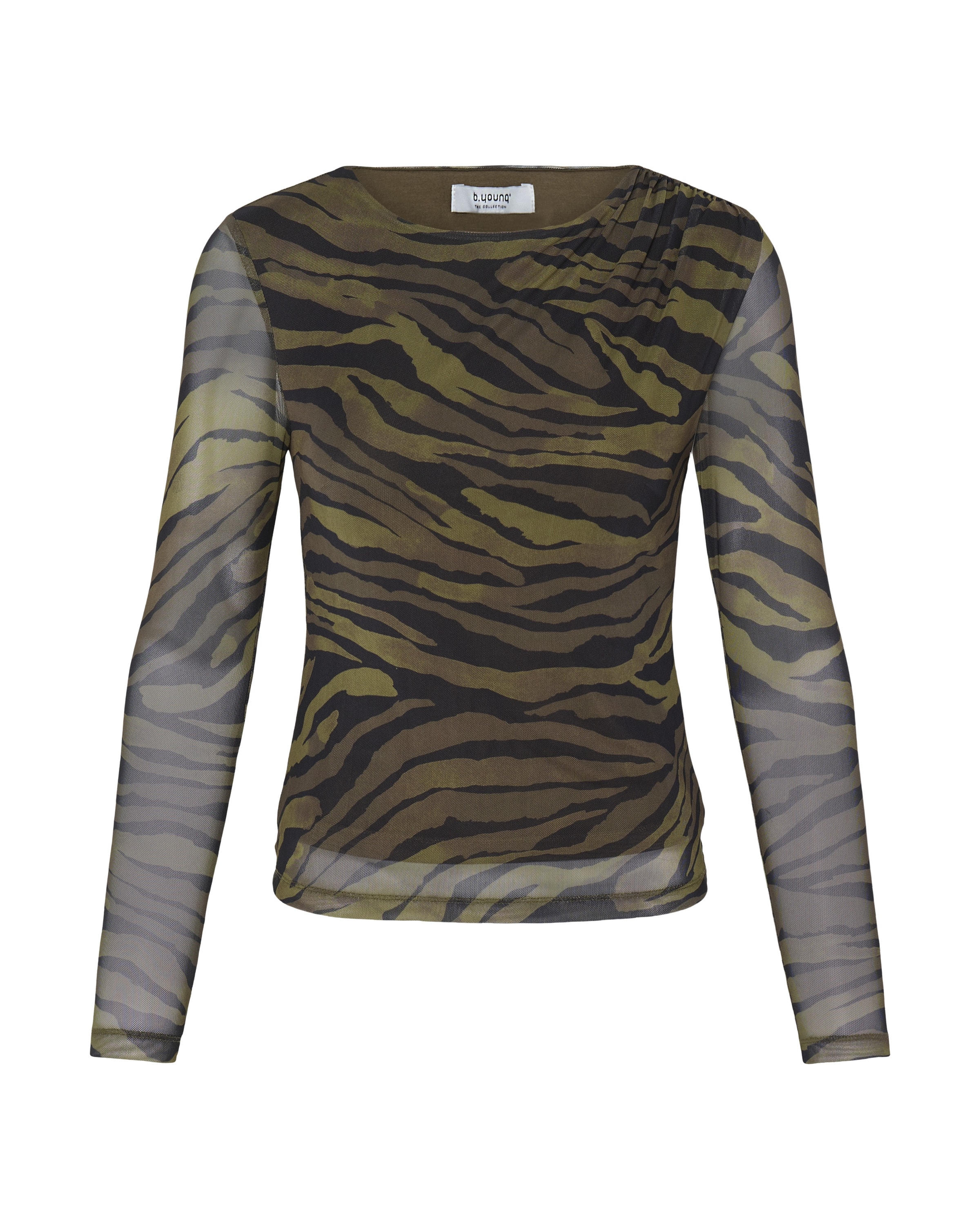 b.young Blusa 'TOA ' em L em verde, Vista do artigo