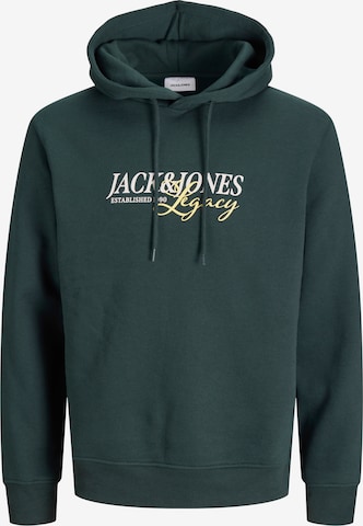 JACK & JONES Mikina 'JJJADE' – zelená: přední strana