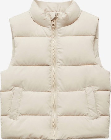 Gilet 'Canada' MANGO KIDS en beige : devant