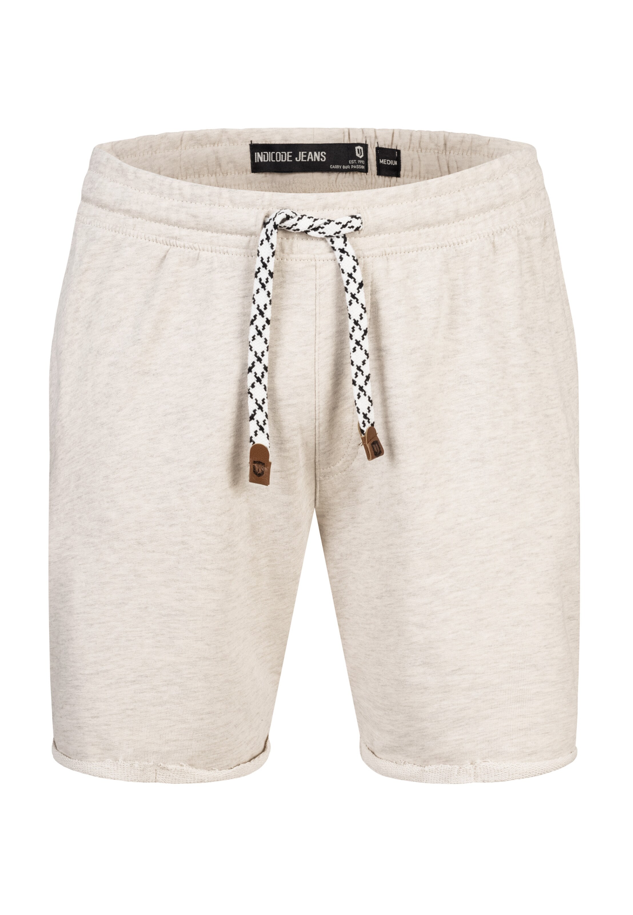 INDICODE JEANS Broek 'Aldrich' in Wit: voorkant