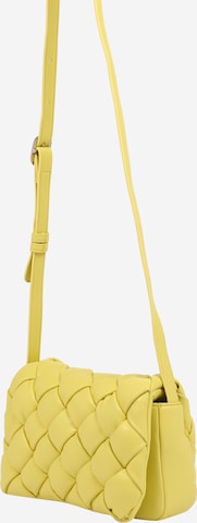 Seidenfelt Manufaktur - Bolso de hombro en amarillo: frente