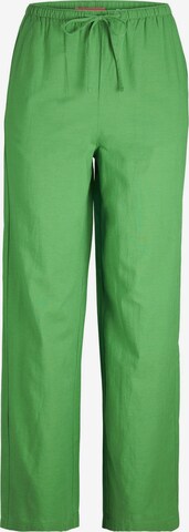 JJXX Wide leg Broek 'FLORA' in Groen: voorkant