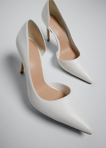 MANGO Pumps 'Audrey 4' in Wit