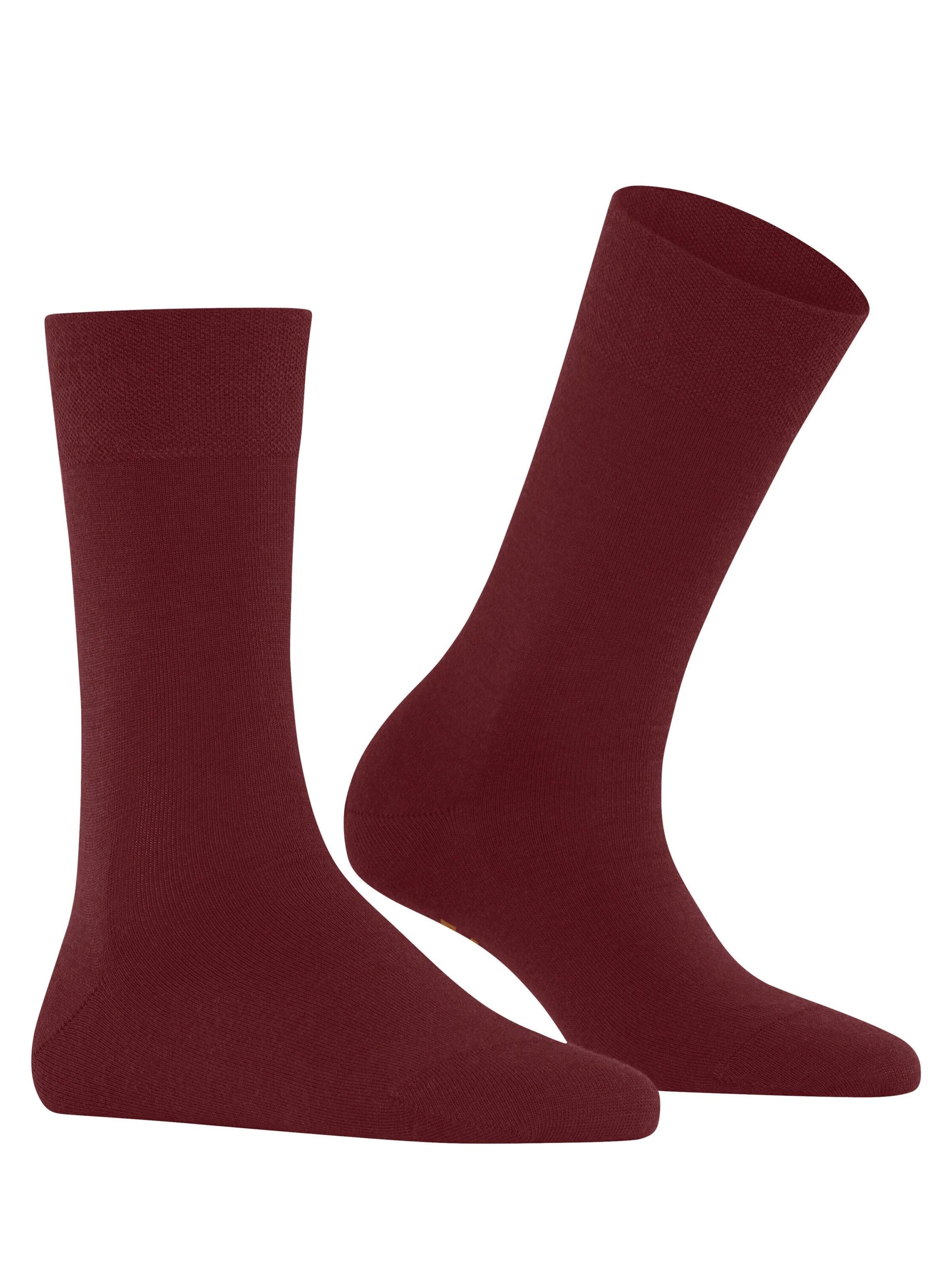 FALKE Socken 'Sensitive Berlin'‌‌‌‌ in Rot