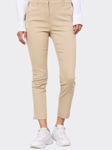 Soyaconcept Regular Housut värissä beige: etupuoli