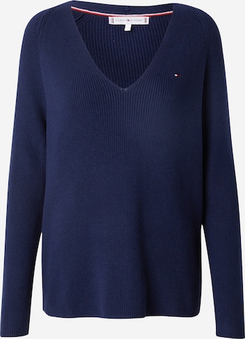 TOMMY HILFIGER Pullover in Blau: Vorderseite