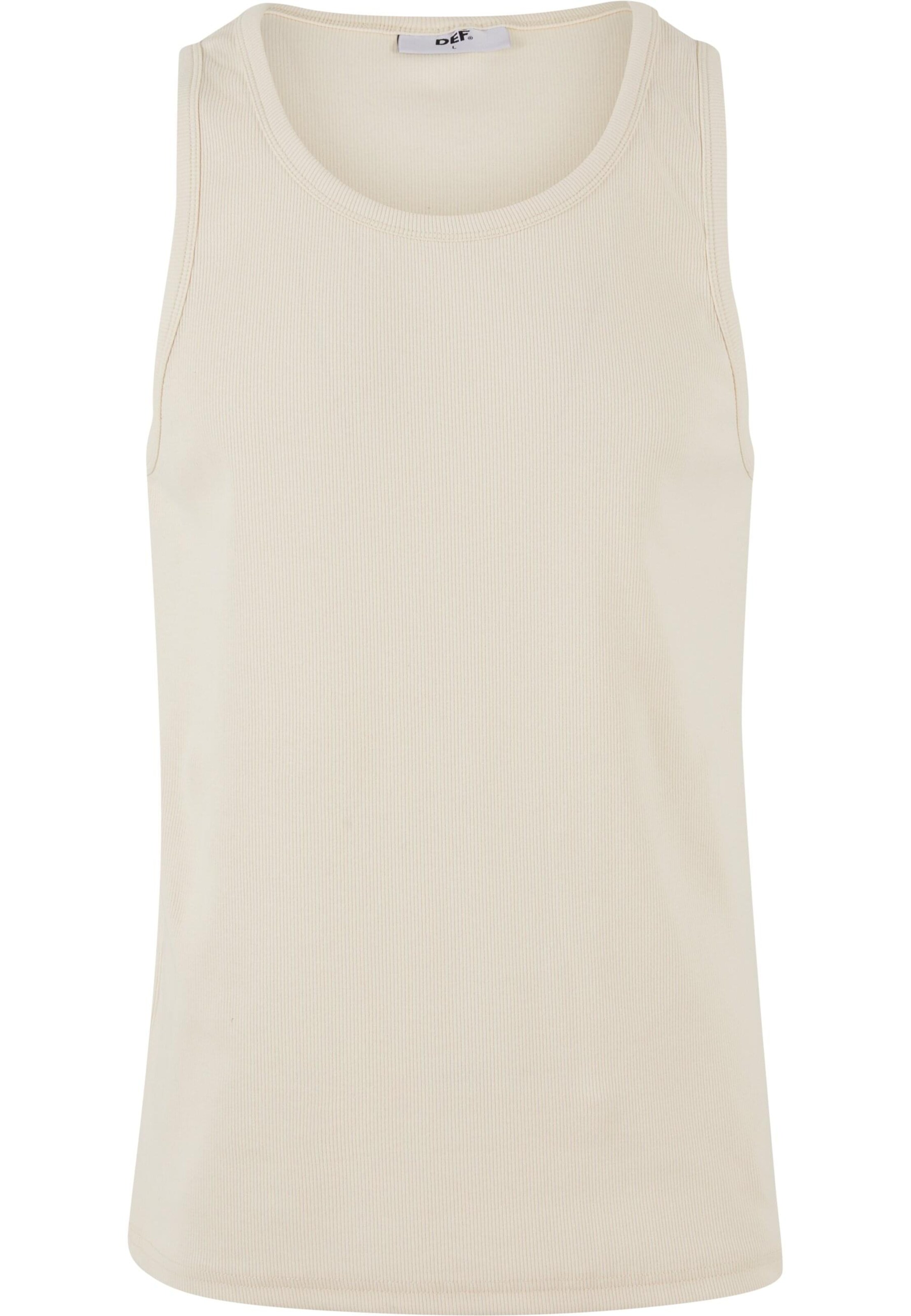 DEF Tričko – béžová: přední strana