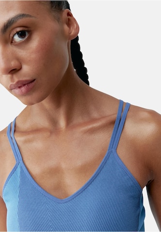 Born Living Yoga Sporttop 'Malia' in Blauw