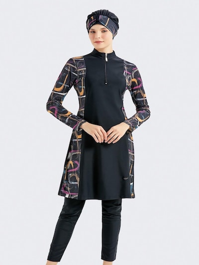 C&City Hijab-Badeanzug in L in schwarz, Produktansicht