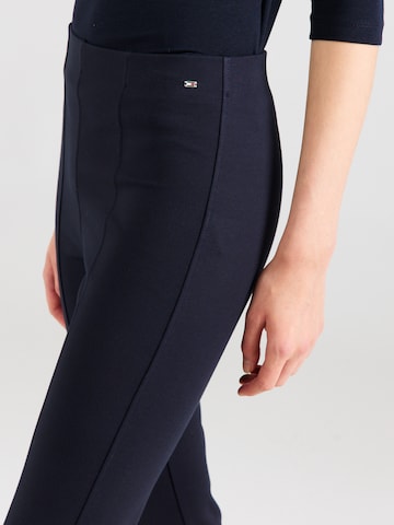 Coupe slim Pantalon TOMMY HILFIGER en bleu