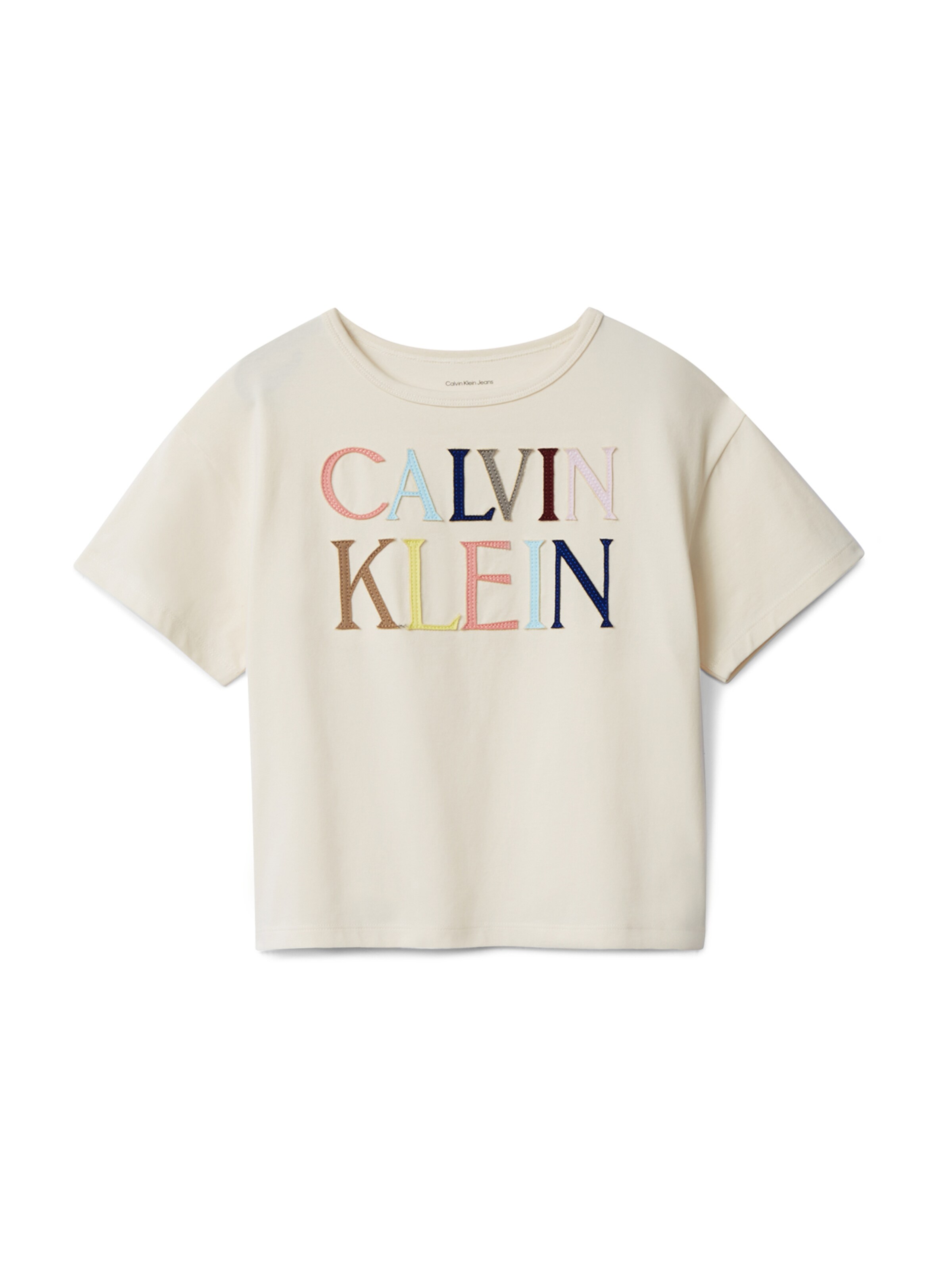 Calvin Klein Jeans Shirt in Grijs: voorkant