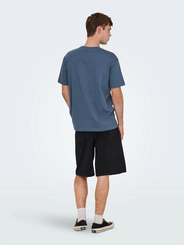 Only & Sons - Camiseta 'ONSFRED' en azul