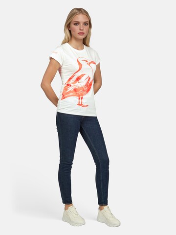 salzhaut Shirt 'Ülk' in Weiß