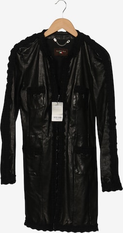 Benedetta Novi Mantel L in Schwarz: Vorderseite