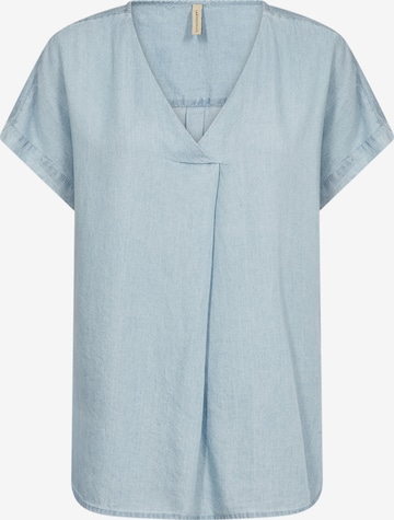 Soyaconcept Pusero 'LIV 55' värissä sininen: etupuoli