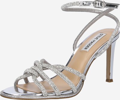 STEVE MADDEN Sandales à lanières 'Kailyn-R' en argent, Vue avec produit