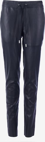 Maze Slimfit Broek ' 4202138 ' in Zwart: voorkant