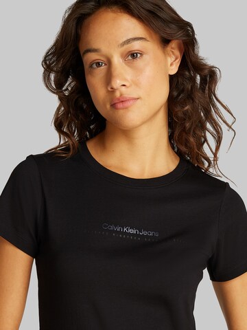 Calvin Klein Jeans Koszulka w kolorze czarny