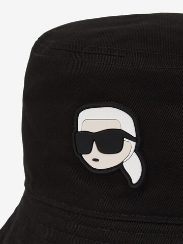 Karl Lagerfeld - Chapéu 'Ikonik 2.0' em preto