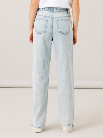 LMTD Wide leg Jeans 'IZZA' i blå