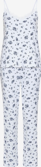 Pižama iš LASCANA, spalva – tamsiai mėlyna jūros spalva / balta, Prekių apžvalga