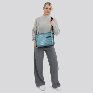 Pactastic Toiletry Bag in Blue: front