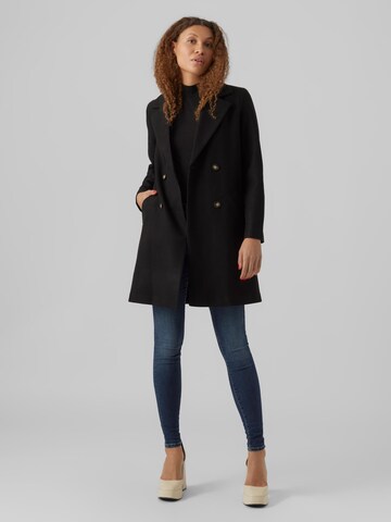 VERO MODA Mantel  'Vince Paris' in Schwarz