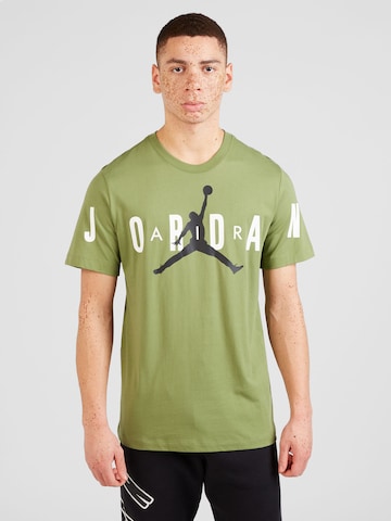 Jordan Shirt 'AIR' in Green: front