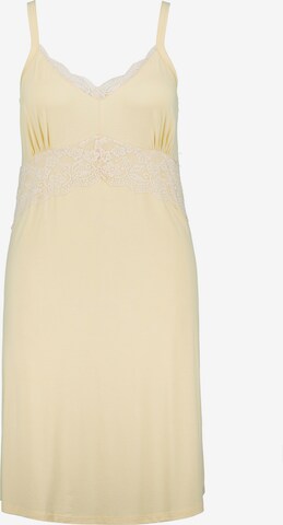 Ulla Popken Negligee in Yellow: front