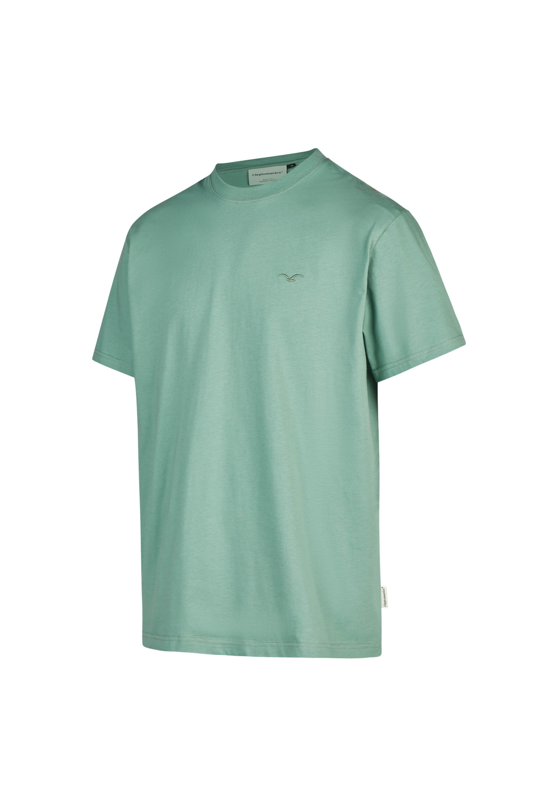 Cleptomanicx Shirt 'Ligull Boxy 2' in Green
