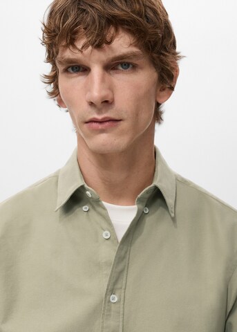 MANGO MAN Regular Fit Hemd in Grün