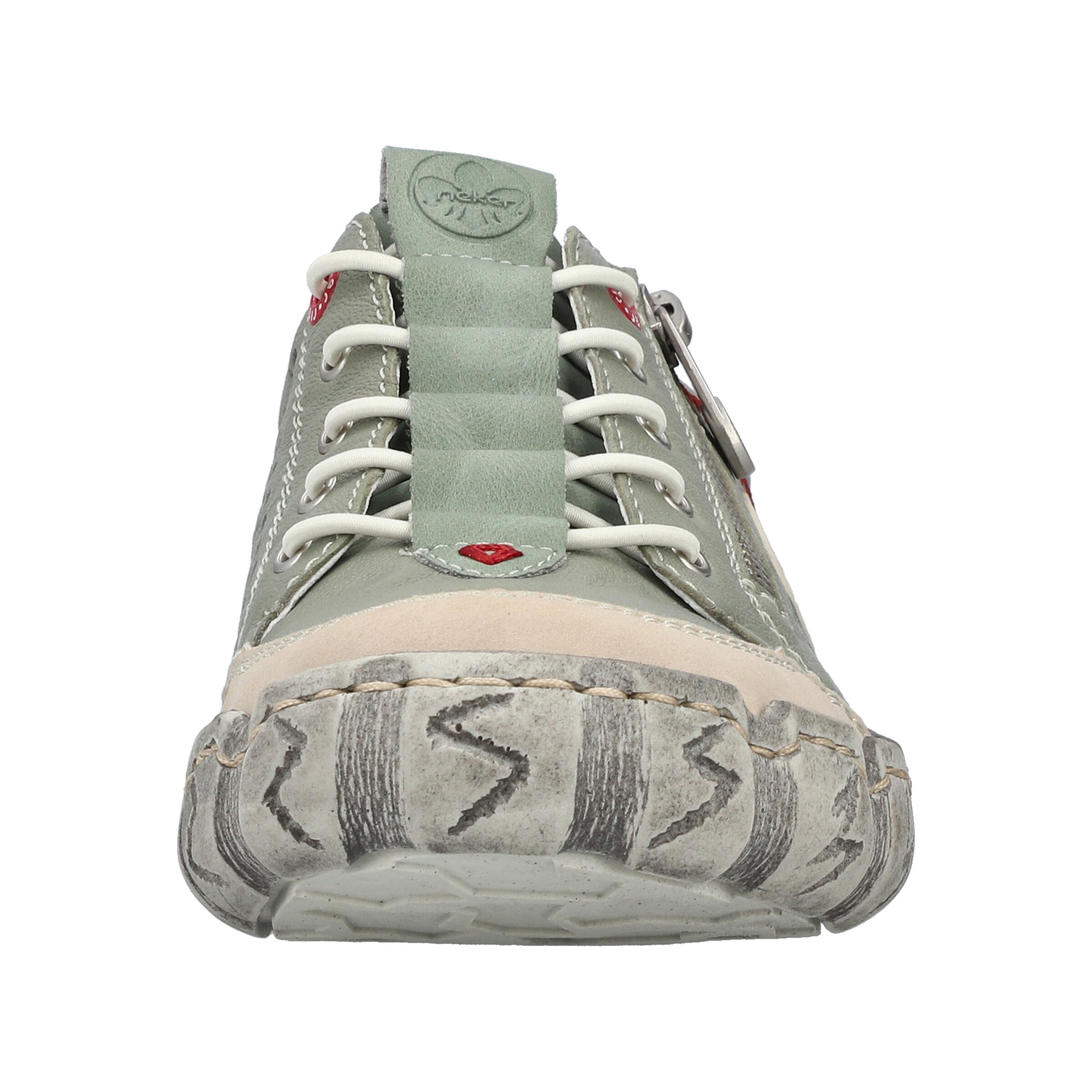 Chaussure de sport à lacets Rieker en vert