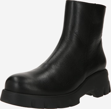 Paul Green Chelsea Boots in Black: front