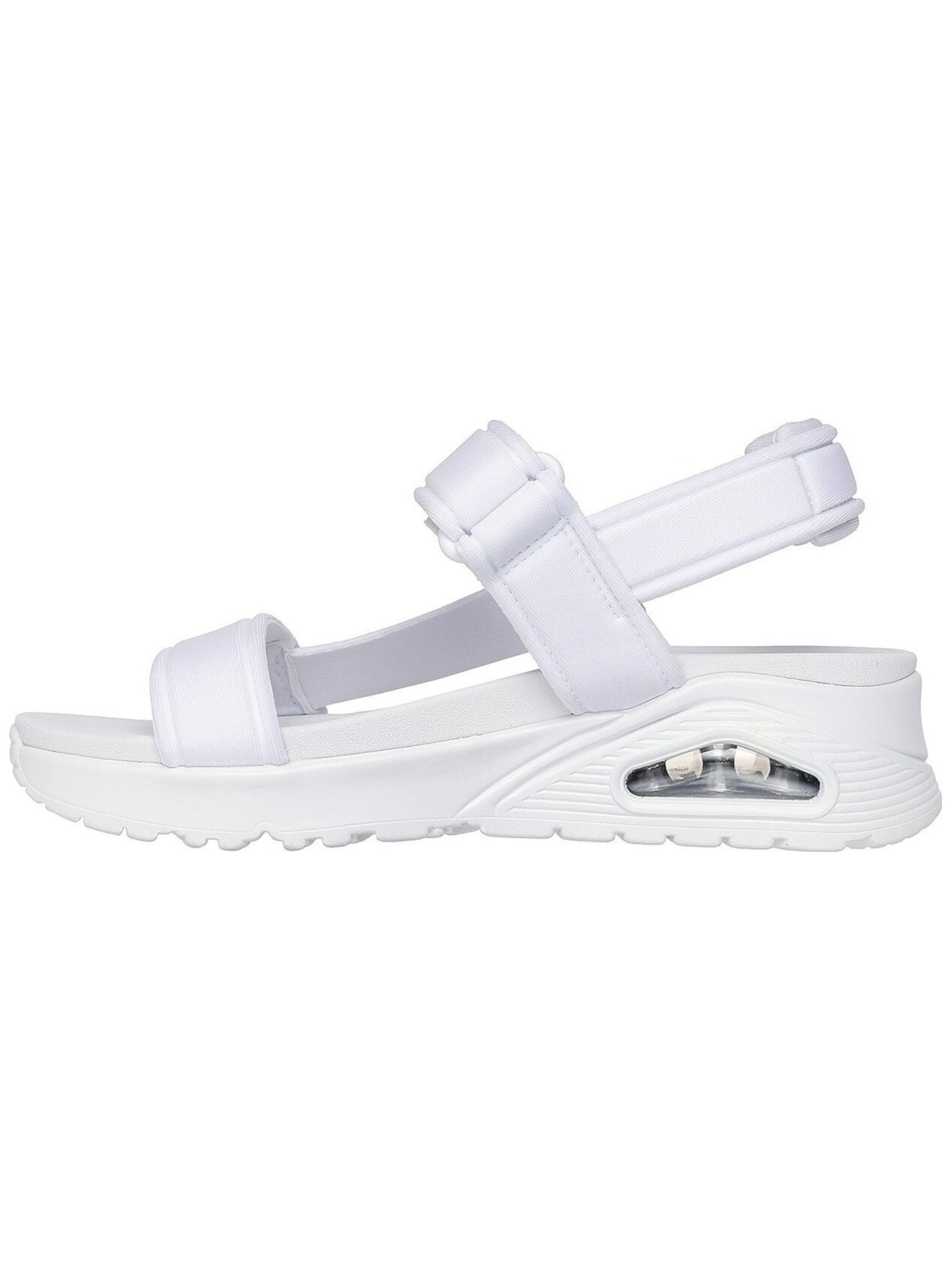 SKECHERS Sandaal 'Skechers Uno Sandal - Summer Stand 2' in Wit