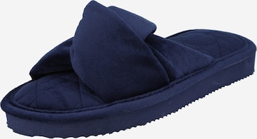 Hunkemöller - Pantufa 'Maeve' em azul: frente