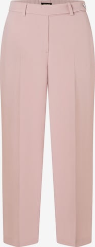 MORE & MORE Regular Pleated Pants in Pink: front