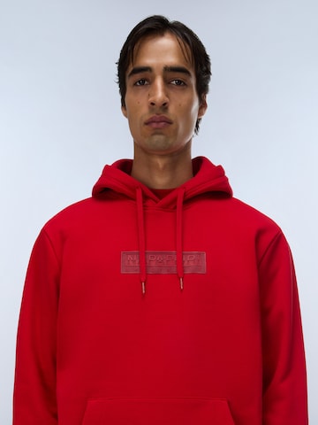 NAPAPIJRI Sweatshirt in Rot